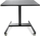Tavolinë lëvizëse StarTech.com Mobile Standing Desk, rregullim lartësie 74 115 cm, me rrota frenimi, e zezë