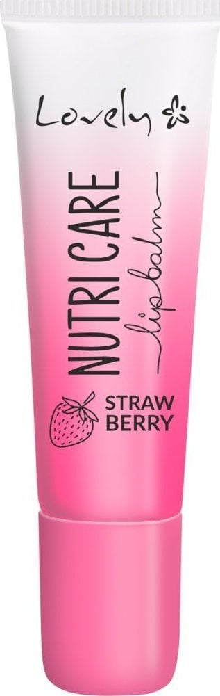Balsam buzësh Lovely Nutri Care Strawberry, ushqyes, 8 ml