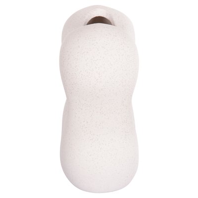 Dekor tavoline qeramike Sebor 18x9x18Hcm (HM4594.01), bardhë