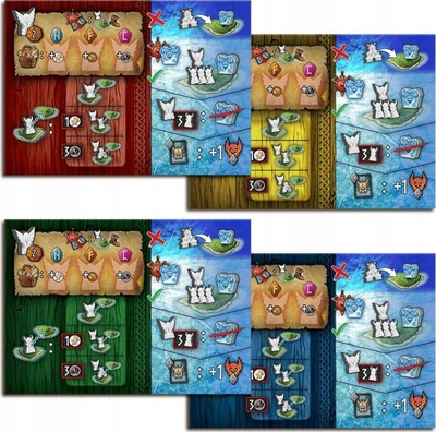 Zgjerim loje bordi GALAKTA Small Epic Vikings Ragnarok, strategji, për 1 deri 4 lojtarë