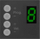 Panel muri për kontroll volumit Audac DW3020/B, 45 x 45 mm, i zi