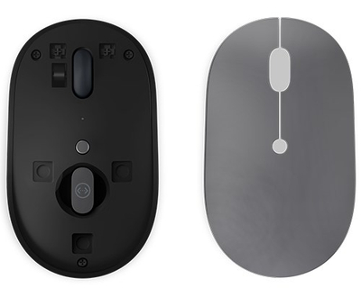 Maus pa tel Lenovo Go, USB C, ergonomik, gri