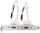 Adaptor USB Lindy 2 porta për mbrapa kompjutrit, USB 2.0, 20cm, ngjyrë argjendi