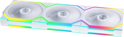Ventilator për kasë kompjutri Lian Li UNI FAN SL Wireless 120 Reverse Blade, 12 cm, RGB, i bardhë