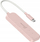 USB HUB j5create JCH341ER, USB C në 4x USB A, 10 Gbps, rozë
