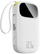 Power bank Baseus, 22.5W, 20000mAh, me kabllo USB C dhe Lightning të integruara, i zi