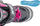 Patina inline Enero Pro LED 4 në 1, nr 34-37, për kalamaj, rozë