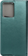 Këllëf telefoni Smart Magneto për Xiaomi Redmi Note 12 4G, me kapak portofol, me mbështetëse, jeshile e errët