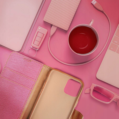 Këllëf libri Canvas Jeans për Xiaomi Redmi 13C, me xhepa kartash, mbyllje me magnet, rozë