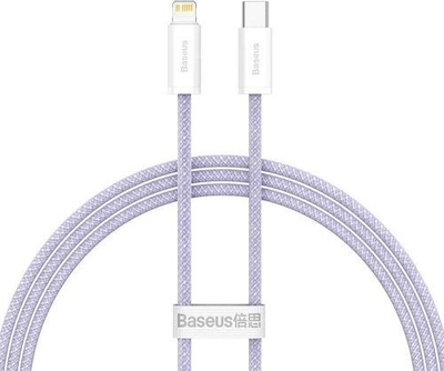 Kabllo karikimi Baseus Dynamic Series, Type C në Lightning, 1m, 20W, vjollcë