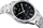 Orë burrash Casio MTPV005D-1B, analoge quartz, çelik inox, me faqe të zezë