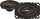 Boksa makine Pioneer TS-A4671F, 4 x 6", 210W, të zinj