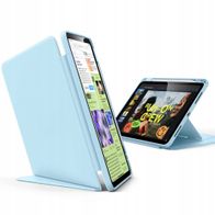 Mbrojtëse tablet ESR Flip Hybrid për iPad Air 11" 10.9", me stand, me mbajtëse Apple Pencil, blu e hapur