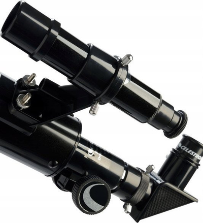 Телескоп Celestron PowerSeeker 50AZ, рефрактор, алуминиумски статив, црн