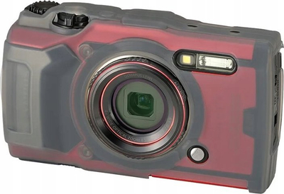 Mbrojtëse silikoni për kamera JJC SCC TG7, për Olympus Tough TG7, e zezë