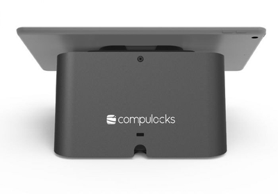 Standi për tablet Compulocks Magnetix Tablet Capsule, me montim magnetik, për tavolinë, ngjyrë e zezë