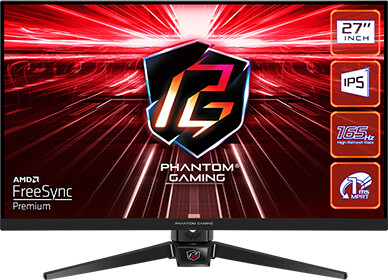 Monitor ASRock PG27FF1A - LED, 27", FullHD, i zi