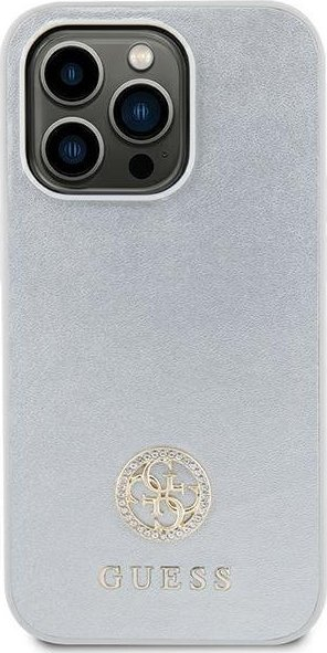 Mbulesë telefoni Guess GUHCP15MPS4DGPS, për iPhone 15 Plus 6.7", e argjendtë