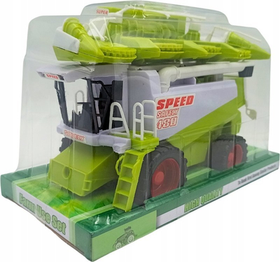 Lodër makinë korrëse Pegaz Toys Corn Harvester, plastike, për kalamaj