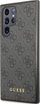 Mbulesë telefoni Guess 4G Metal Logo, për Samsung Galaxy S24 Ultra, lëkurë eco, gri