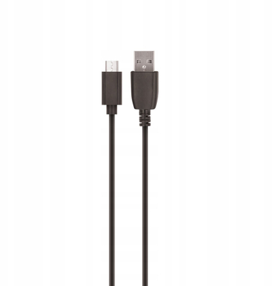 Kabllo USB Setty 1m, Micro USB, 2A, e zezë