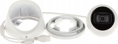 Kamerë IP Dahua IPC-HDW3842EM-S-0280B, 4K UHD, lente 2.8mm, e bardhë
