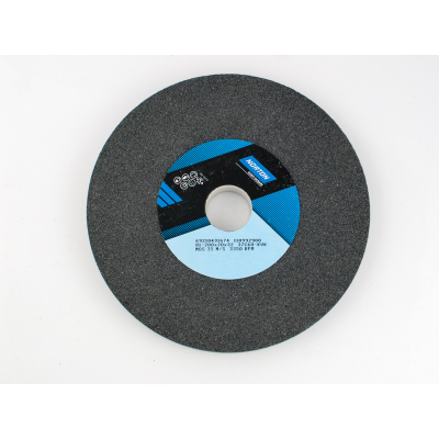 Disk bluarës Norton 37C 60 KVK, 300x40x51 mm, karbid silikoni, i zi