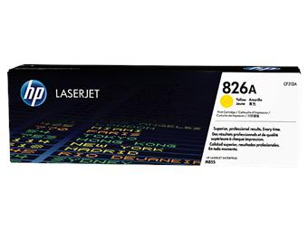 Toner HP 826A CF312A, LaserJet, жолт, 31 500 страници
