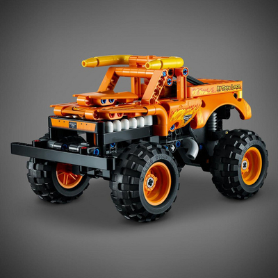 Set Lego Technic Monster Jam El Toro Loco (42135), 247 pjesë, i verdhë