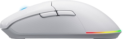 Maus wireless Hator Pulsar 3, optik, i bardhë