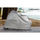 Mbulesë motori Dunlop L, 228 x 99 x 124 cm, që i rri ballë motit, gri argjend