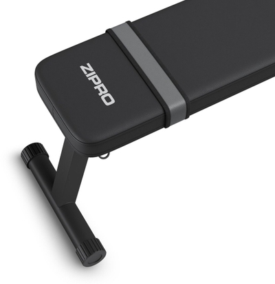 Set stoli fitnesi Zipro Plank me goma Mini Band, palosës, deri 230kg, i zi
