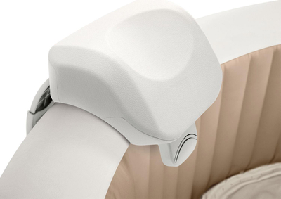 Jastëk mbështetjeje spa Intex PureSpa Premium, ergonomik, i papërshkueshëm nga uji, i bardhë