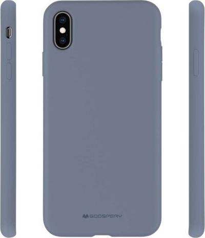 Këllëf silikoni Mercury Silicone Case Premium për Samsung Galaxy A04s, prekje e butë, rri mirë me karikim wireless, ngjyrë lavender