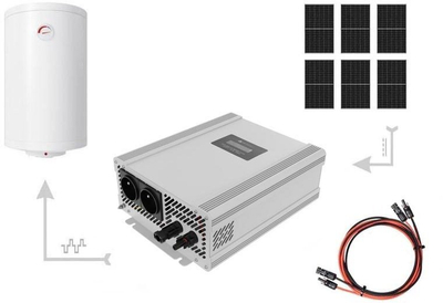 Set bojler Drazice ECO Solar Boost EVO PRO, 6 panele PV, inverter 4kW