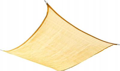Tendë dielli drejtkëndore InnovaGoods Reshad, 3 x 4 m, HDPE, bezhë