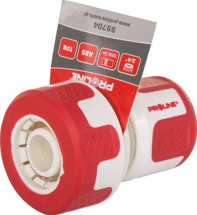 Lidhës uji Pro-Line THROUGH QUICK CONNECTOR 99704, 3/4", plastikë TPR, i portokalltë