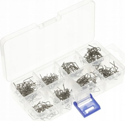 Set kapësash Högert HT2C081, 300 copë, për saldim plastike