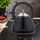 Cajnik me fishkëllimë Klausberg KB-7918, 2.8L, çelik inox, i zi me elemente argjendi