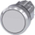 Buton shtypës Siemens SIRIUS ACT 3SU10500AB600AA0, 22mm, metal, i bardhë