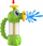 Lodër banjoje Woopie Spray Sort Water Toy, pompë uji, 12m+, jeshile
