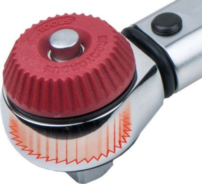 Çelës dinamometrik KS Tools 516.6042, 40–200 Nm, 1/2\", ngjyrë argjendtë
