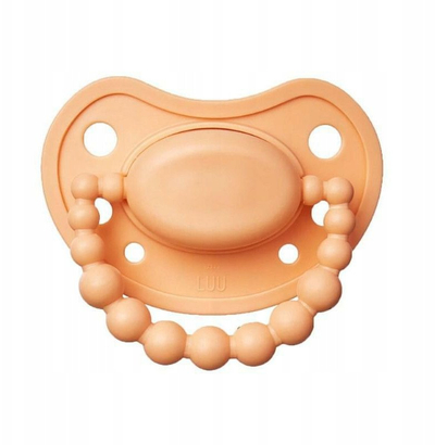 Cuclë Luu Kids Positioning, silikon, 0–3 mujsh, Summer Apricot