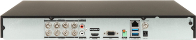 Видео снимач DVR Хиквижн IDS-7208HUHI-M2/X, 8 канали, AcuSense, црн