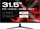 Monitor gaming JapanNext WQHD, 31.5", 80cm, i zi