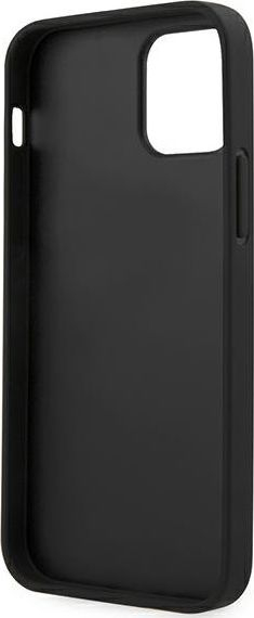 Mbulesë BMW BMHCP12STTBK për iPhone 12 mini, hardcase, dizajn Tire Marks, e zezë