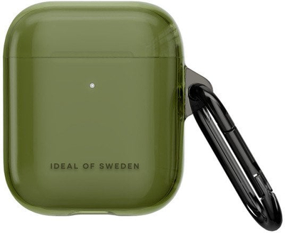 Торба за слушалки IDeal of Sweden Designer Hard Cover Khaki Chiaro, заштитна навлака за AirPods, зелена каки