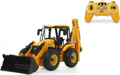 Ekskavator me telekomandë Jamara JCB 404980, shkallë 1:20, 2.4GHz, i verdhë