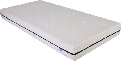 Dyshek ortopedik për bebe BabyMatex ECO, 120x60x10cm, latex natyral, i bardhë