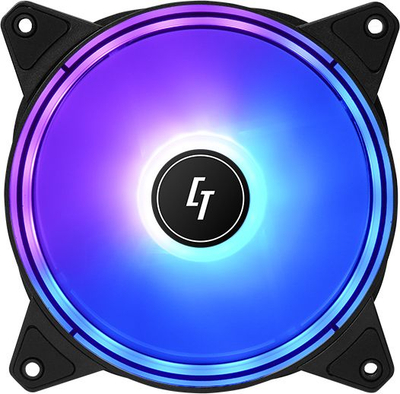 Ventilatorë kase CHIEFTRONIC Nova NF-3012-RGB, set me 3 copë, RGB, 120mm